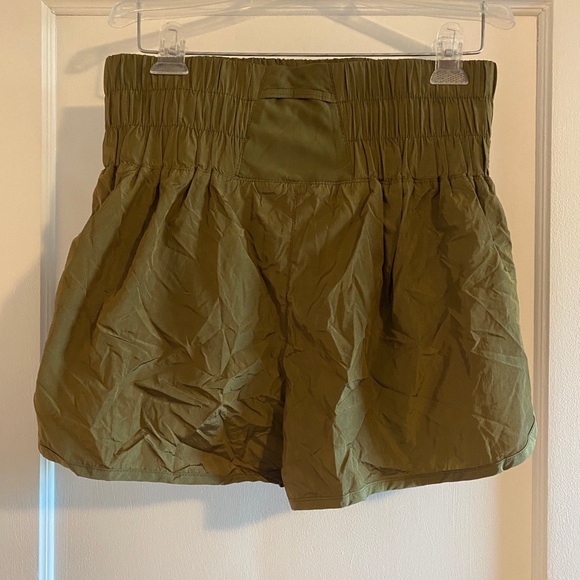 Free People Movement The Way Home Shorts Greyed Olive Size Large - Picture 6 of 12